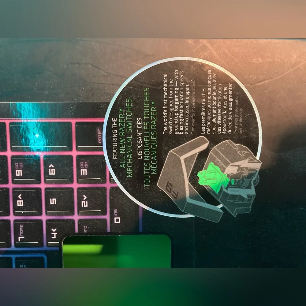 Razor Black Widow Chroma Gaming Keyboard